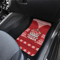Tonga King Tupou VI Day Car Mats Traditional Tongan Kupesi Pattern LT05 - Polynesian Pride