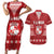 Tonga King Tupou VI Day Couples Matching Short Sleeve Bodycon Dress and Hawaiian Shirt Traditional Tongan Kupesi Pattern