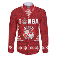 Tonga King Tupou VI Day Family Matching Puletasi and Hawaiian Shirt Traditional Tongan Kupesi Pattern
