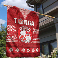 Tonga King Tupou VI Day Garden Flag Traditional Tongan Kupesi Pattern LT05 - Polynesian Pride