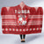 Tonga King Tupou VI Day Hooded Blanket Traditional Tongan Kupesi Pattern