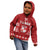 Tonga King Tupou VI Day Kid Hoodie Traditional Tongan Kupesi Pattern