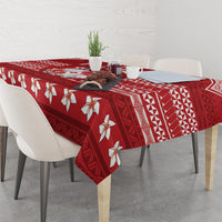 Tonga King Tupou VI Day Tablecloth Traditional Tongan Kupesi Pattern LT05 - Polynesian Pride
