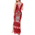 Tonga King Tupou VI Day Tank Maxi Dress Traditional Tongan Kupesi Pattern