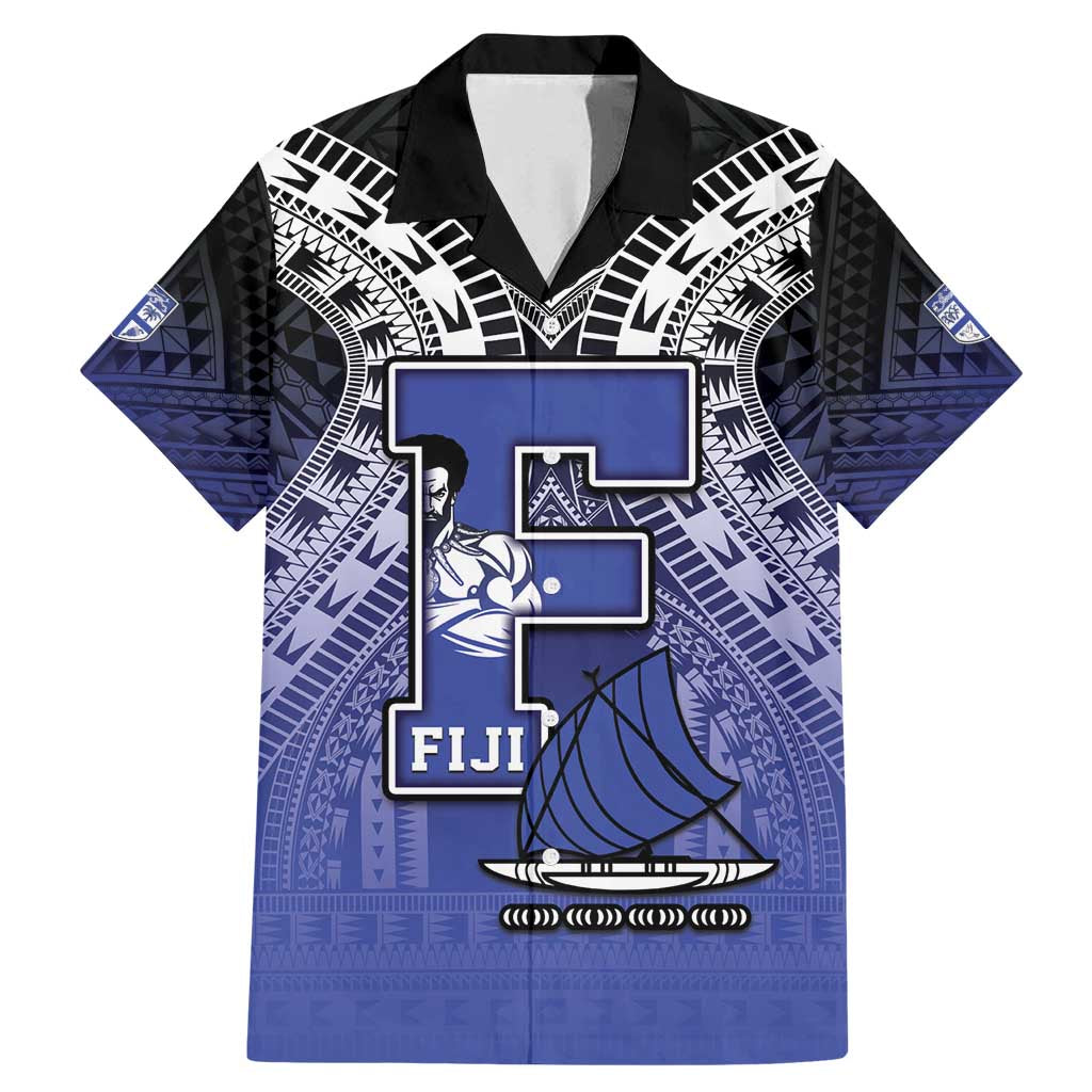 Custom Fiji Drua Family Matching Mermaid Dress and Hawaiian Shirt Fijian Tapa Pattern