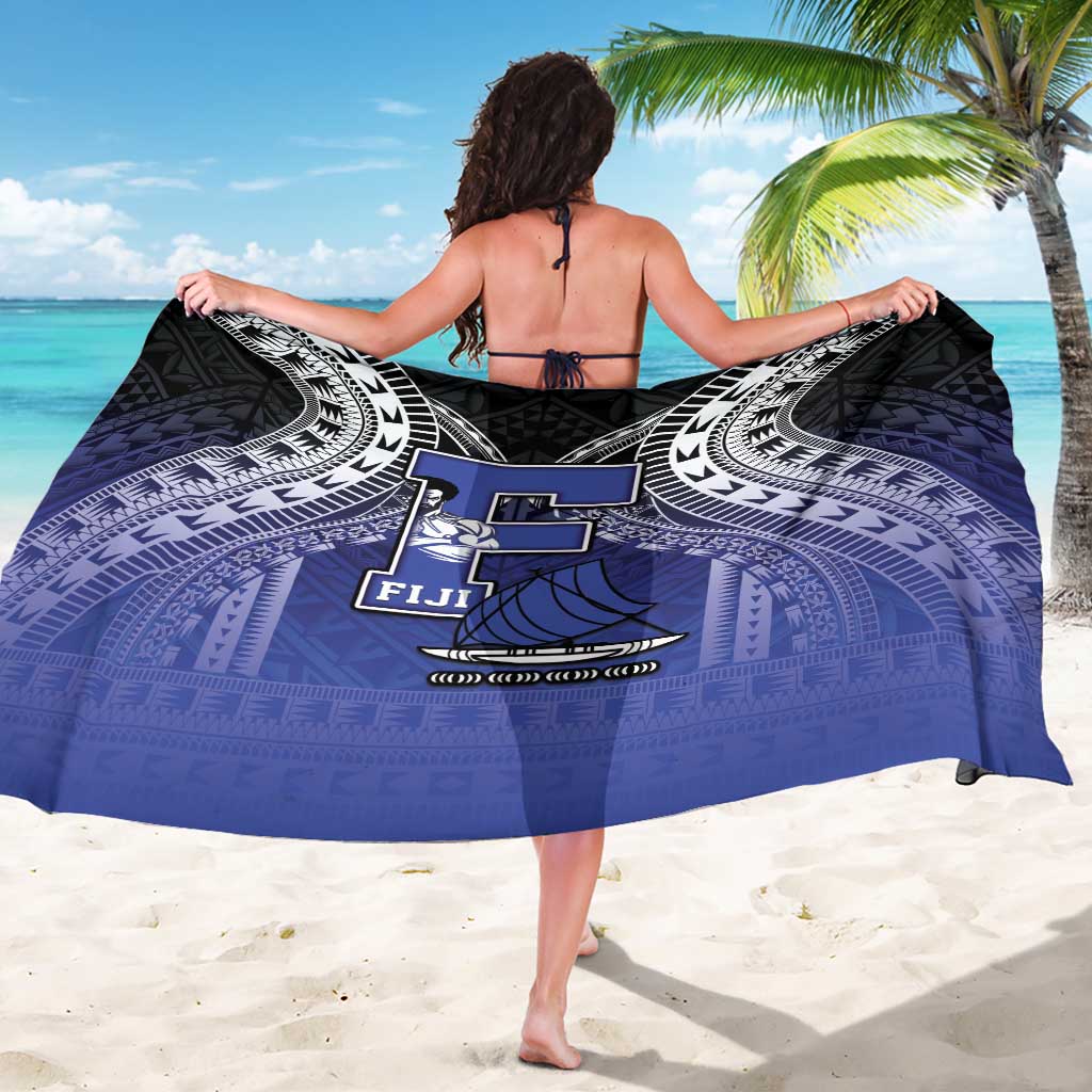Fiji Drua Sarong Fijian Tapa Pattern