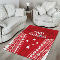Samoa FAST Area Rug Forever Proud Samoan Tribal Pattern - Polynesian Pride