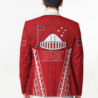 Samoa FAST Blazer Forever Proud Samoan Tribal Pattern - Polynesian Pride