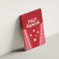 Samoa FAST Canvas Wall Art Forever Proud Samoan Tribal Pattern LT05 - Polynesian Pride