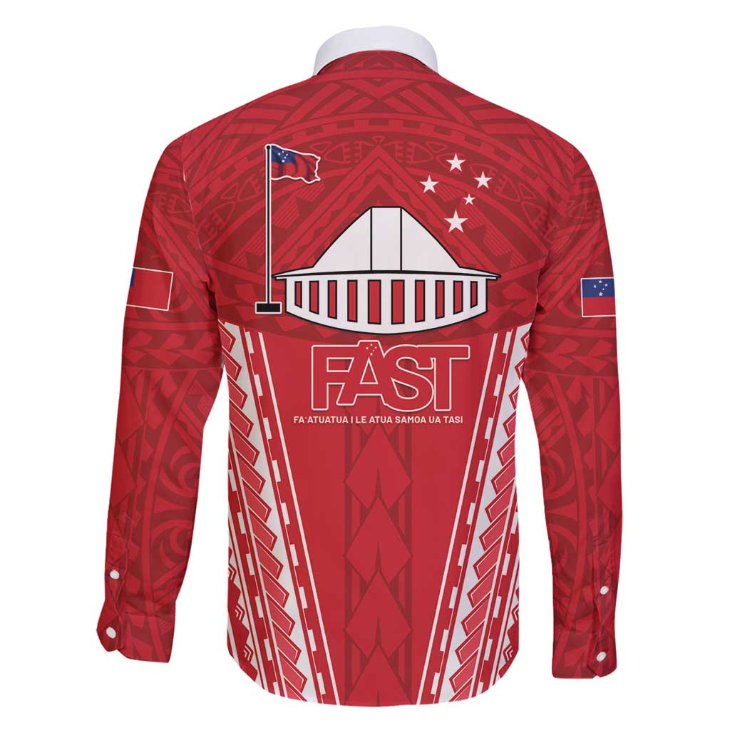 Samoa FAST Family Matching Puletasi and Hawaiian Shirt Forever Proud Samoan Tribal Pattern - Polynesian Pride