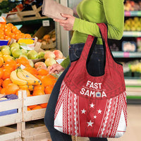 Samoa FAST Grocery Bag Forever Proud Samoan Tribal Pattern LT05 - Polynesian Pride
