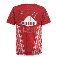 Samoa FAST Rugby Jersey Forever Proud Samoan Tribal Pattern LT05 - Polynesian Pride