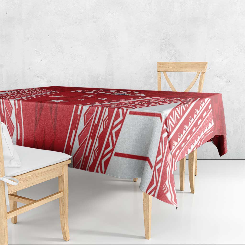 Samoa FAST Tablecloth Forever Proud Samoan Tribal Pattern LT05 - Polynesian Pride