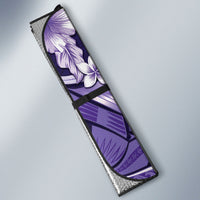 Utah State Polynesian Heritage Auto Sun Shade Floral Tribal Pattern Tropical Flowers LT05 - Polynesian Pride