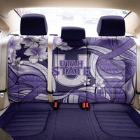 Utah State Polynesian Heritage Back Car Seat Cover Floral Tribal Pattern Tropical Flowers LT05 - Polynesian Pride