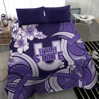 Utah State Polynesian Heritage Bedding Set Floral Tribal Pattern Tropical Flowers LT05 - Polynesian Pride