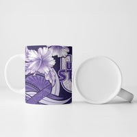Utah State Polynesian Heritage Ceramic Mug Floral Tribal Pattern Tropical Flowers LT05 - Polynesian Pride
