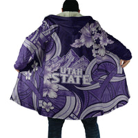Utah State Polynesian Heritage Cloak Floral Tribal Pattern Tropical Flowers LT05 - Polynesian Pride