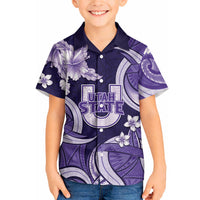 Utah State Polynesian Heritage Hawaiian Shirt Floral Tribal Pattern Tropical Flowers LT05 - Polynesian Pride