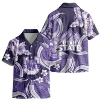 Utah State Polynesian Heritage Kid Hawaiian Shirt Floral Tribal Pattern Tropical Flowers LT05 - Polynesian Pride
