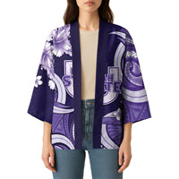 Utah State Polynesian Heritage Kimono Floral Tribal Pattern Tropical Flowers LT05 - Polynesian Pride