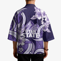 Utah State Polynesian Heritage Kimono Floral Tribal Pattern Tropical Flowers LT05 - Polynesian Pride