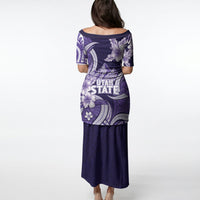 Utah State Polynesian Heritage Puletasi Floral Tribal Pattern Tropical Flowers LT05 - Polynesian Pride
