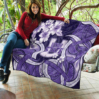 Utah State Polynesian Heritage Quilt Floral Tribal Pattern Tropical Flowers LT05 - Polynesian Pride