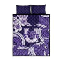 Utah State Polynesian Heritage Quilt Bed Set Floral Tribal Pattern Tropical Flowers LT05 - Polynesian Pride