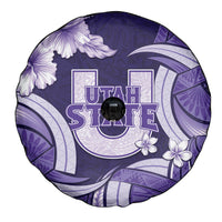 Utah State Polynesian Heritage Spare Tire Cover Floral Tribal Pattern Tropical Flowers LT05 - Polynesian Pride