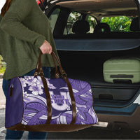 Utah State Polynesian Heritage Travel Bag Floral Tribal Pattern Tropical Flowers LT05 - Polynesian Pride