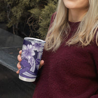 Utah State Polynesian Heritage Tumbler Cup Floral Tribal Pattern Tropical Flowers LT05 - Polynesian Pride
