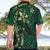 Hawaii Makahiki Season Hawaiian Shirt Floral Tribal Tattoo Green Galaxy