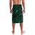 Hawaii Makahiki Season Lavalava Floral Tribal Tattoo Green Galaxy