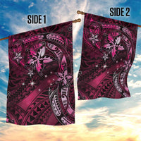 Hawaii Makahiki Season Garden Flag Floral Tribal Tattoo Pink Galaxy LT05 - Polynesian Pride