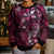 Hawaii Makahiki Season Kid Ugly Christmas Sweater Floral Tribal Tattoo Pink Galaxy