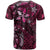 Hawaii Makahiki Season T Shirt Floral Tribal Tattoo Pink Galaxy