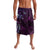 Hawaii Makahiki Season Lavalava Floral Tribal Tattoo Purple Galaxy