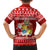 Personalized Tonga Christmas Family Matching Long Sleeve Bodycon Dress and Hawaiian Shirt Kilisimasi Fiefia Santas Coat Of Arms LT05 - Polynesian Pride