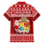 Personalized Tonga Christmas Family Matching Puletasi Dress and Hawaiian Shirt Kilisimasi Fiefia Santas Coat Of Arms LT05 - Polynesian Pride