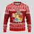 Personalised Tonga Christmas Ugly Christmas Sweater Kilisimasi Fiefia Santas Coat Of Arms LT05 - Polynesian Pride
