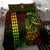 Hawaii Hauoli Makahiki Hou Bedding Set Lono Hawaiian God Kakau Polynesian Tribal Reggae LT05 - Polynesian Pride