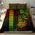 Hawaii Hauoli Makahiki Hou Bedding Set Lono Hawaiian God Kakau Polynesian Tribal Reggae LT05 - Polynesian Pride