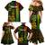 Personalized Hawaii Hauoli Makahiki Hou Family Matching Mermaid Dress and Hawaiian Shirt Lono Hawaiian God Kakau Polynesian Tribal Reggae LT05 - Polynesian Pride