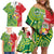 Custom Tonga Australia Rugby Family Matching Off Shoulder Short Dress and Hawaiian Shirt Kangaroos And Tonga Mate Maa Together