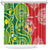 Tonga Australia Rugby Shower Curtain Kangaroos And Tonga Mate Maa Together