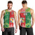 Custom Tonga XIII And Australia Kangaroos Men Tank Top Mate Maa Tongan Ngatu With Aboriginal