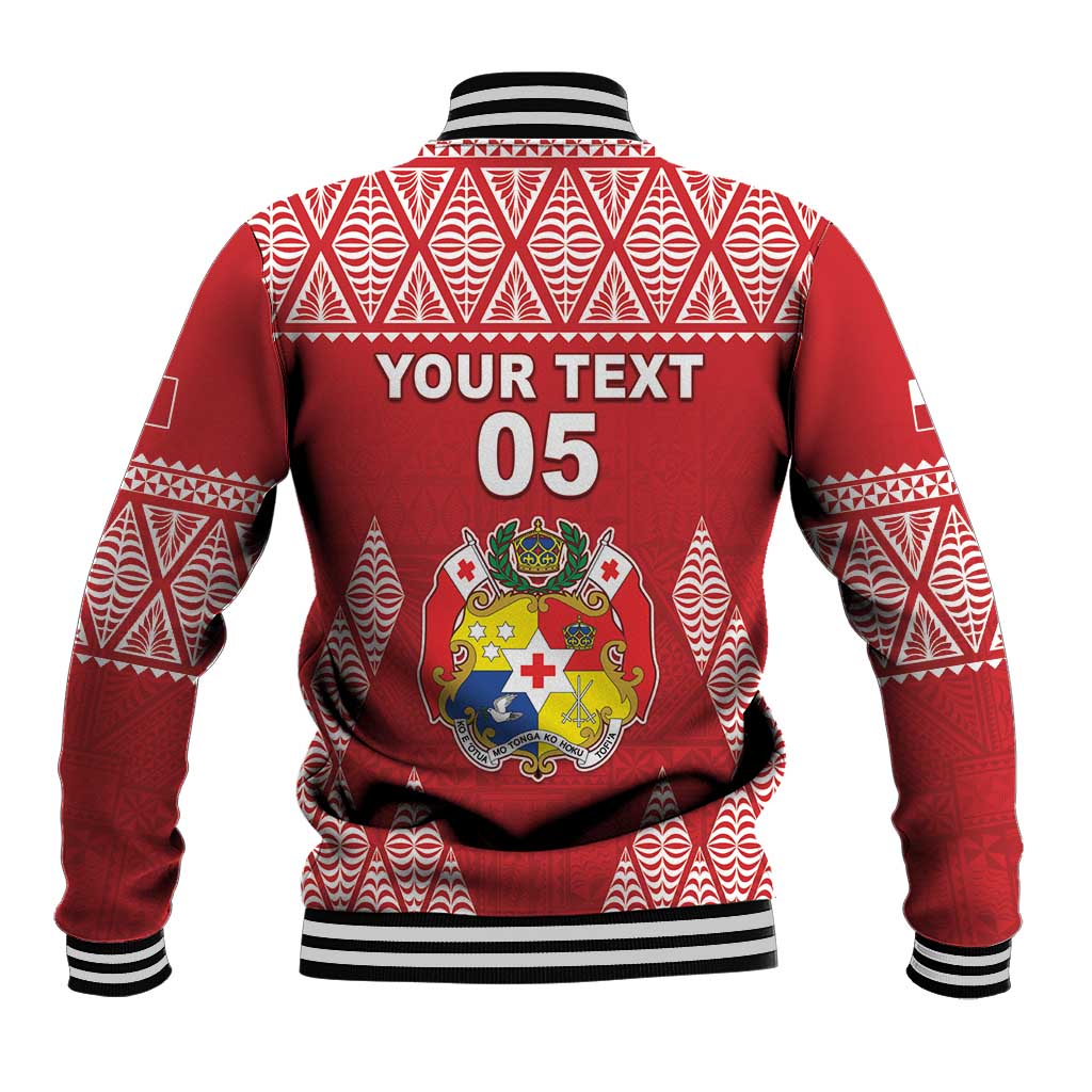 Custom Tonga Rugby Baseball Jacket Tonga Mate Ma'a Take The Lead LT05 - Polynesian Pride
