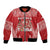 Custom Tonga Rugby Bomber Jacket Tonga Mate Ma'a Take The Lead