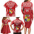 Custom Tonga Rugby Family Matching Long Sleeve Bodycon Dress and Hawaiian Shirt Tonga Mate Ma'a Take The Lead